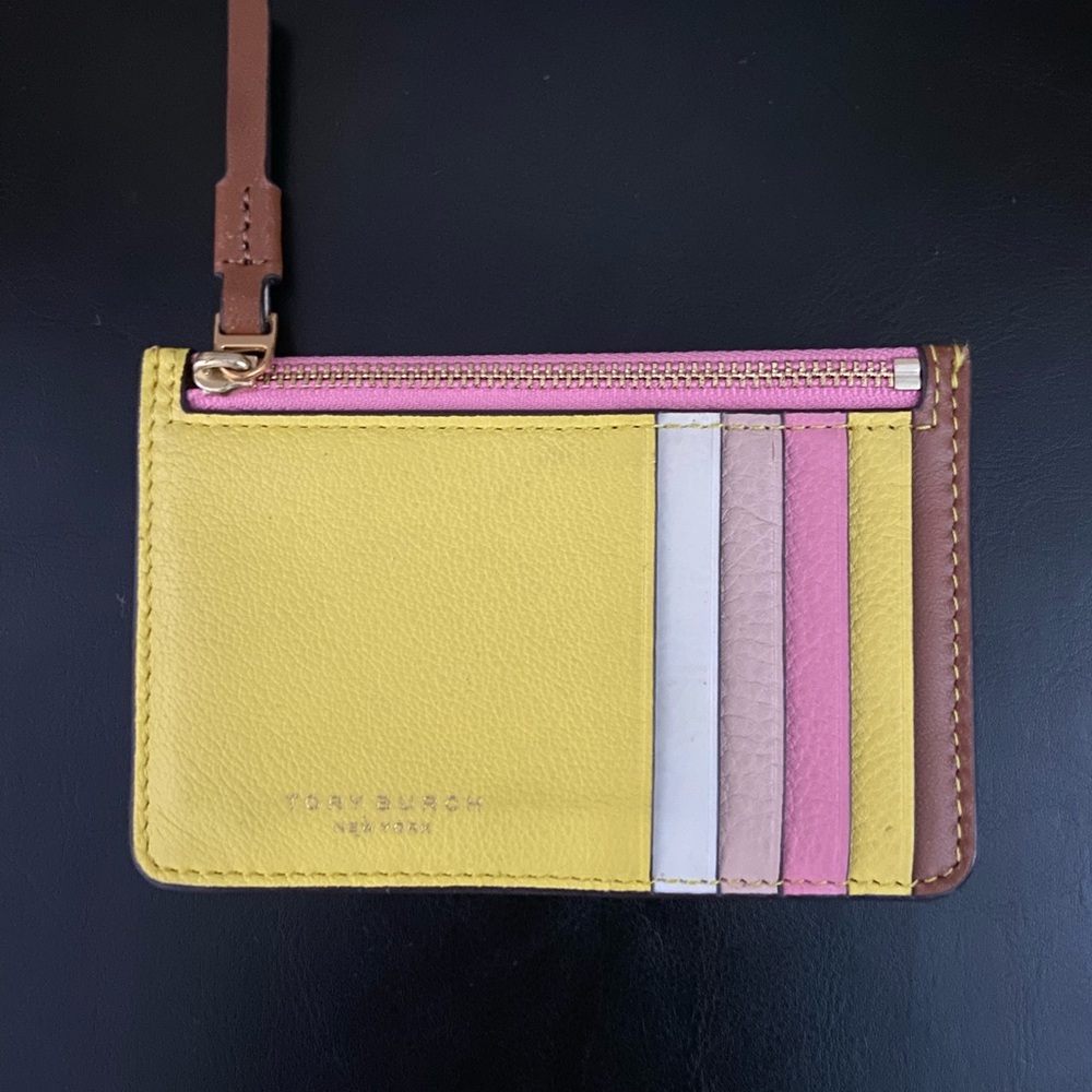 “SOLD” Tory Burch Zip Card Case